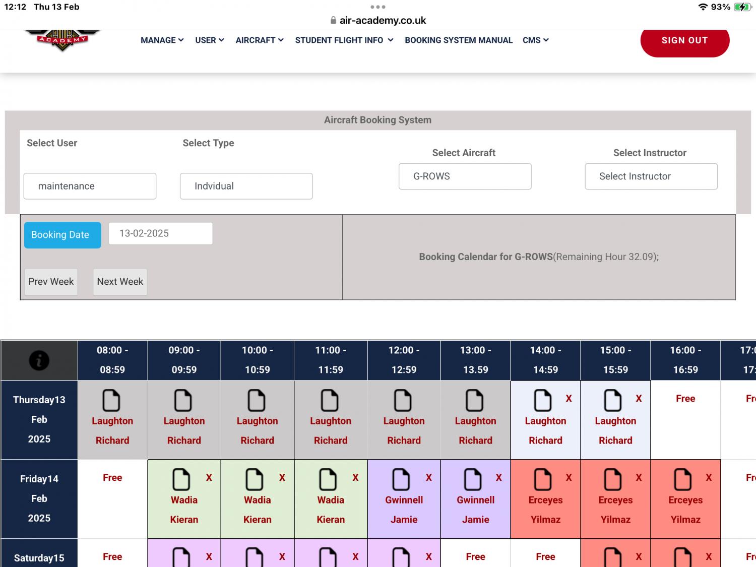 Free Booking System from Book-ga.com sign up and start using